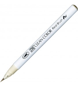 Caneta Zig Clean Color Real Brush Kuretake 900 Warm Gray 1 