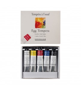 Tinta Tempera Sennelier Extra Fine Bisnaga 05 Cores