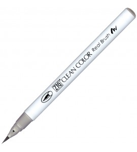 Caneta Zig Clean Color Real Brush Kuretake 905 Cool Gray 3 