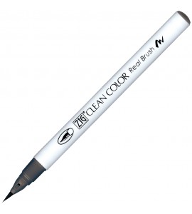 Caneta Zig Clean Color Real Brush Kuretake 906 Cool Gray 6