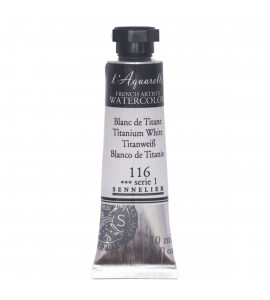 Tinta Aquarela Sennelier L'Aquarelle Extra Fine 10ml S1 116 Titanium White