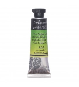 Tinta Aquarela Sennelier L'Aquarelle Extra Fine 10ml S1 805 Phthalo Green Light