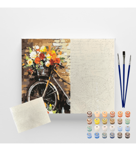 Conjunto Pintura Numerada Arte Terapia 40X50cm Amsterdam