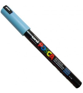 Caneta Posca Uni Ball PC-1MR Pastel Azul