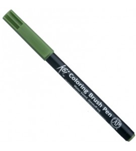 Caneta Sakura Ponta de Pincel 130 Sap Green