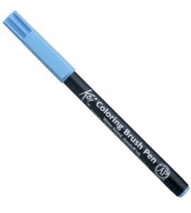Caneta Sakura Ponta de Pincel 137 Aqua Blue