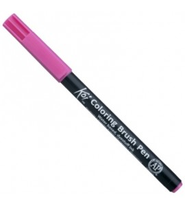 Caneta Sakura Ponta de Pincel 221 Rose Red