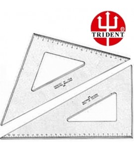Conjunto de Esquadros Trident com Graduação 37cm