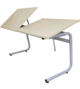 Mesa Para Desenho Dupla TUB 10D/G 100x80cm PA-100