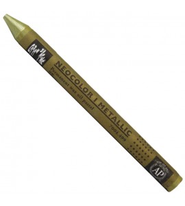 Pastel Oleoso Neocolor I Caran D'Ache 499 Gold Metallic