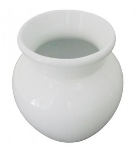 Porta Pincel em Porcelana
