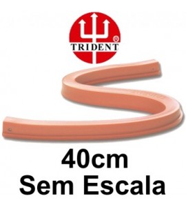 Régua Flexível Trident sem Escala 40cm Trident 1240