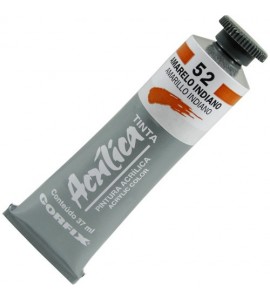 Tinta Acrílica Corfix 37ml 052 Amarelo Indiano