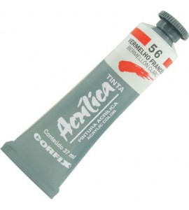 Tinta Acrílica Corfix 37ml 056 Vermelho Francês