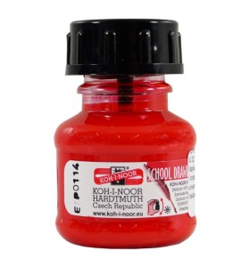 Tinta Nanquim Koh-i-Noor 20g Vermelho