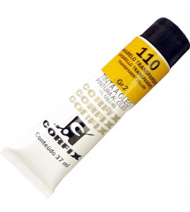 Tinta a Óleo Corfix 37ml 110 Amarelo Transparente G2