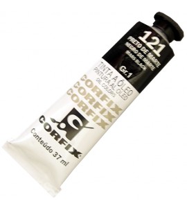 Tinta a Óleo Corfix 37ml 121 Preto de Marte G1