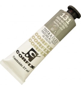 Tinta a Óleo Corfix 37ml 131 Gris Neutro G1