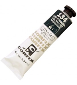 Tinta a Óleo Corfix 37ml 134 Azul Turquesa G1