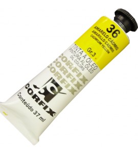 Tinta a Óleo Corfix 37ml 036 Amarelo Cádmio G3