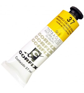 Tinta a Óleo Corfix 37ml 037 Amarelo Cádmio Escuro G3