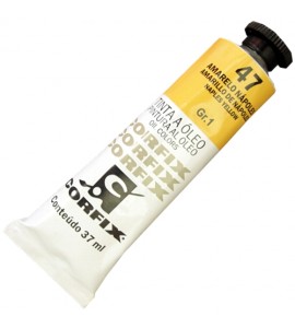 Tinta a Óleo Corfix 37ml 047 Amarelo Nápoles G1