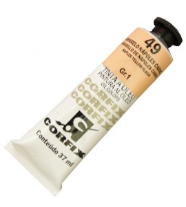 Tinta a Óleo Corfix 37ml 049 Amarelo Nápoles Carne G1