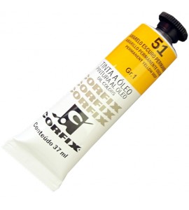 Tinta a Óleo Corfix 37ml 051 Amarelo Escuro Transparente G1