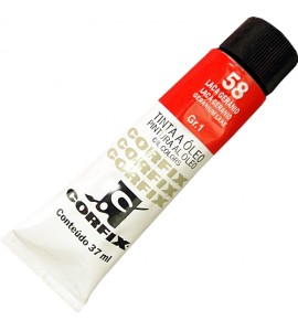 Tinta a Óleo Corfix 37ml 058 Laca Gerânio G1