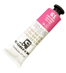 Tinta a Óleo Corfix 37ml 061 Laca Rosa G1