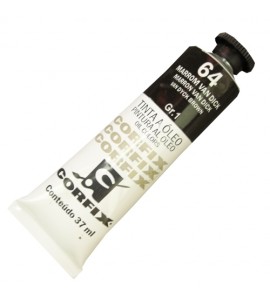 Tinta a Óleo Corfix 37ml 064 Marrom Van Dick  G1