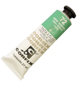 Tinta a Óleo Corfix 37ml 072 Verde Veronese G1