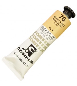 Tinta a Óleo Corfix 37ml 076 Amarelo Pele G1