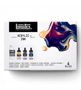 Tinta Acrílica Líquida Liquitex 30ml 04 Cores Profundas