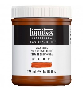 Tinta Acrílica Heavy Body 473ml Burnt Sienna 127 Liquitex