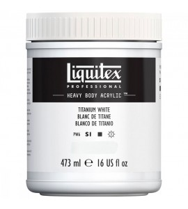 Tinta Acrílica Heavy Body 473ml Titanium White 432 Liquitex
