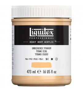 Tinta Acrílica Heavy Body 473ml Unbleached Titanium 434 Liquitex