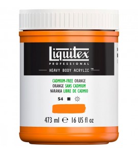 Tinta Acrílica Heavy Body 473ml Cadmium Free Orange 892 Liquitex