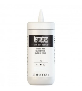 Tinta Acrílica Liquitex Soft Body 237ml Titanium White S1 432