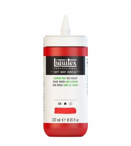 Tinta Acrílica Liquitex Soft Body 237ml Cadmium Free Red Medium S5 894
