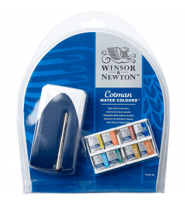 Tinta Aquarela Winsor & Newton Cotman Mini Plus 08 Cores