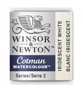 Tinta Aquarela Pastilha Cotman Winsor & Newton Iridescent White 330