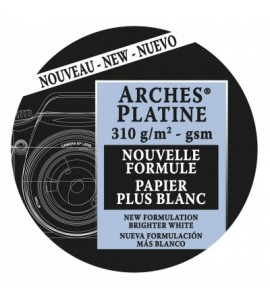 Papel de Impressão Arches Platine 145g/m² 56x76cm 100% Algodão