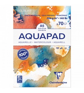 Bloco Para Aquarela Aquapad A5 300g Clairefontaine