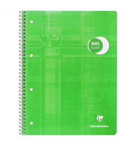 Caderno Pontilhado Dot Book Clairefontaine A4+ Verde