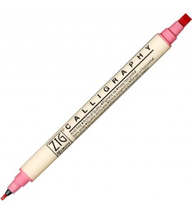 Caneta Caligrafia Artística Zig 021 Salmon Kuretake