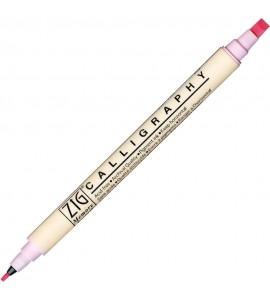 Caneta Caligrafia Artística Zig 026 Baby Pink Kuretake