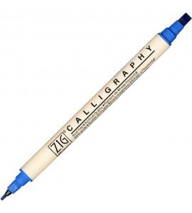 Caneta Caligrafia Artística Zig  032 Blue Jay  Kuretake 
