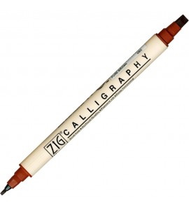 Caneta Caligrafia Artística Zig 060 Brown Kuretake 