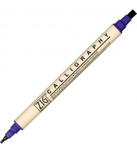 Caneta Caligrafia Artística Zig 080 Violet Kuretake 